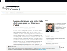 Tablet Screenshot of carlosdelafuente.net
